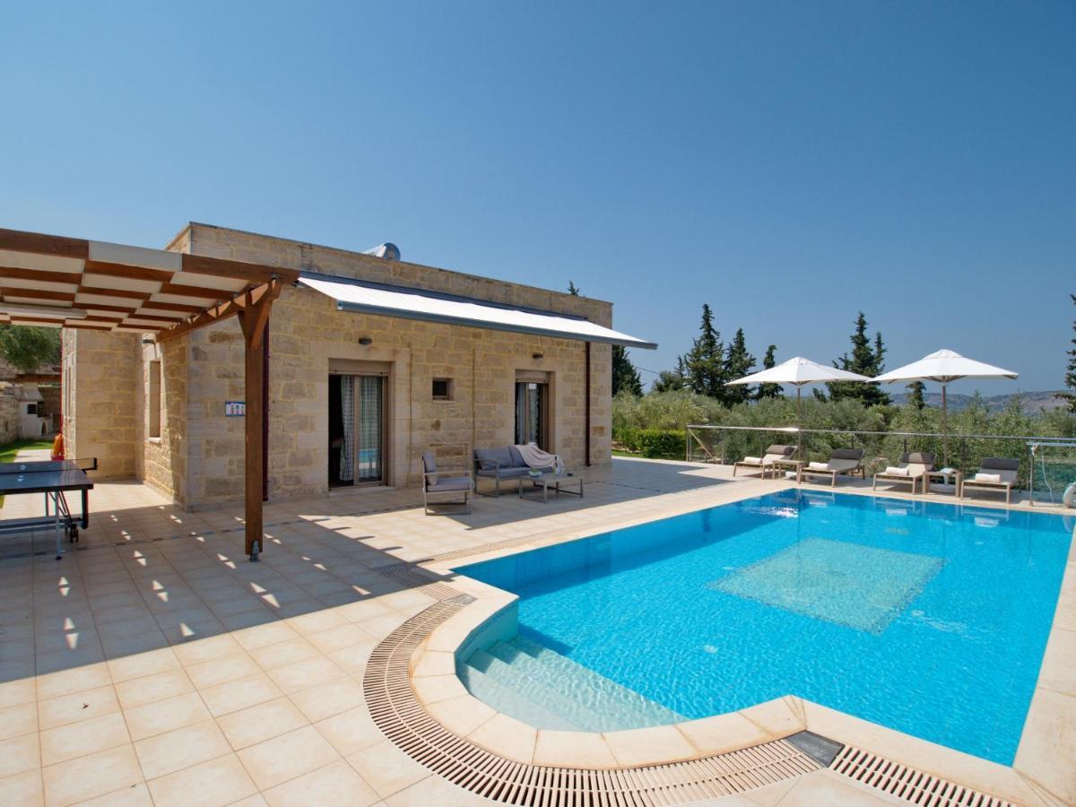 Villa Olivia With Pool Vrises Crete Alikampos Exterior photo